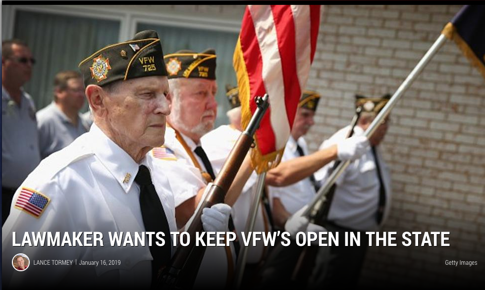 Lawmaker Wants To Keep VFW s Open In The State Lawmaker Wants To Keep VFW s Open In The State