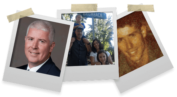 Polaroids of Yakima lawyer Scott Brumback